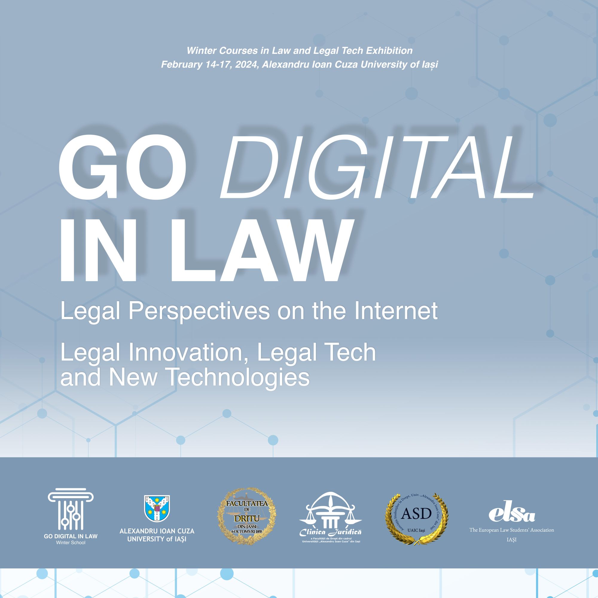 „Go Digital in Law - Winter Courses in Law and Legal Tech Exhibition”