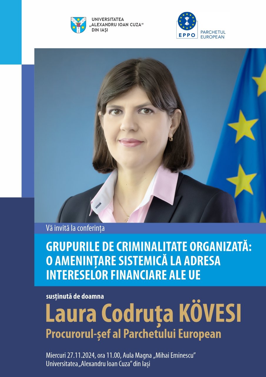 Conferința „Grupurile de criminalitate organizată: o amenințare sistemică la adresa intereselor financiare ale UE”