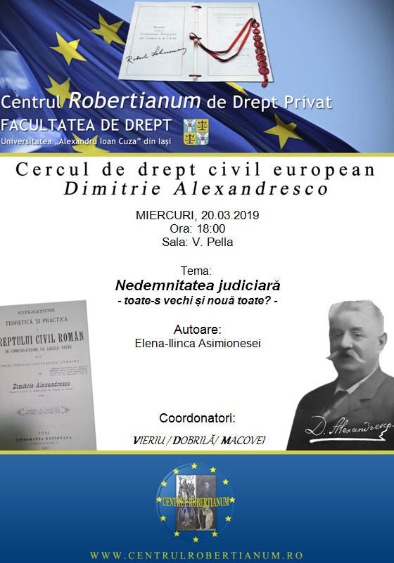 Şedinţă a cercului de drept civil european 