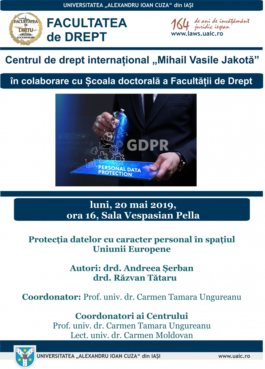 Ședință a Centrului de Drept Internațional, 2019